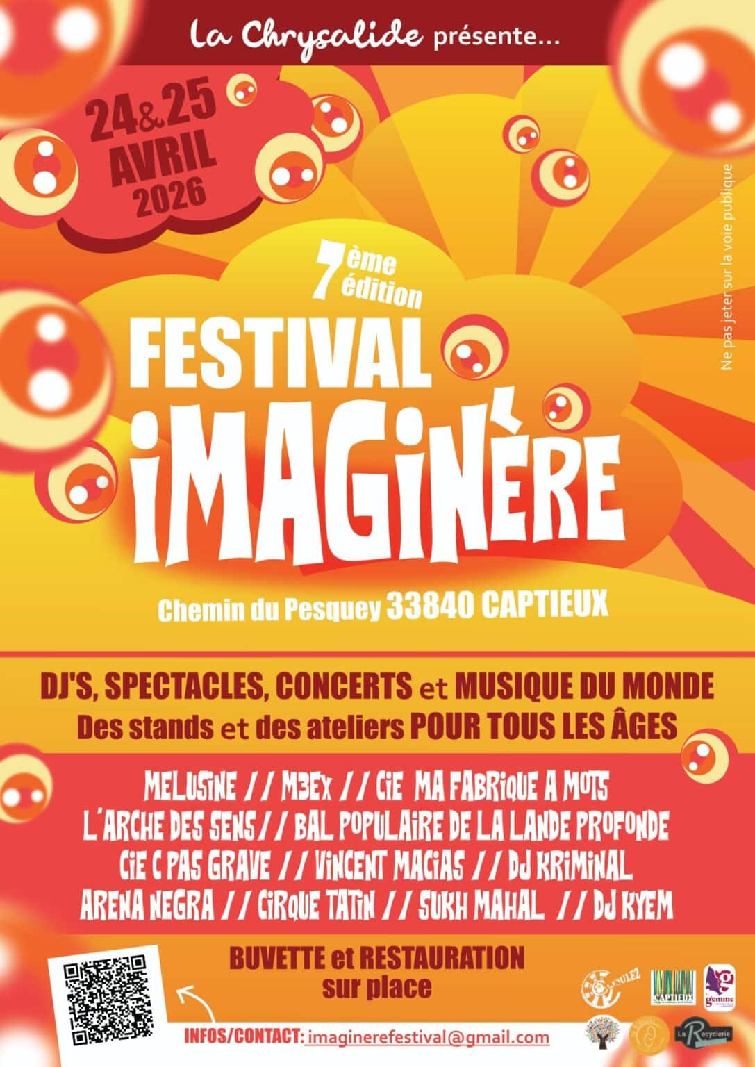 affiche festival Imagin'ère 2026