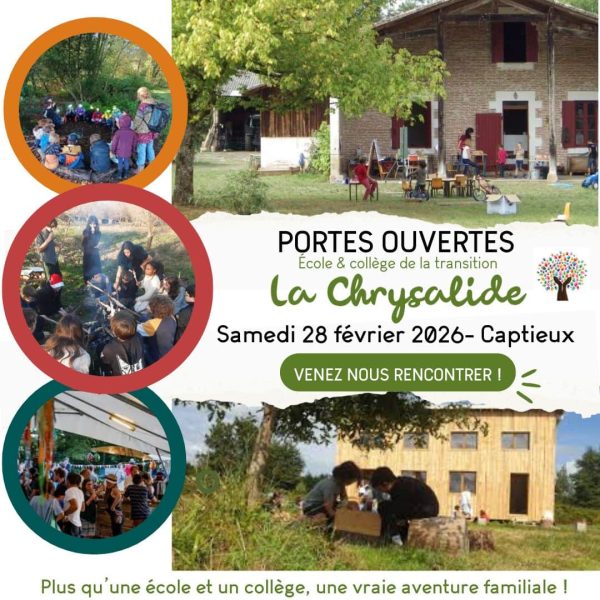 Portes ouvertes Chrysalide 2026